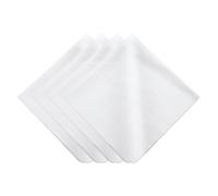 PATIKIL 4Pcs Soft Eyeglass Cloths, 40 x 40 cm Electronics Microfiber Cleaning Cloths Eyeglass Cleaning Fabric for Lens Wipes Glasses Cleaner Jewelry LCD Screens Cameras, White