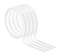 PATIKIL 5/16" Whiteboard Tape, 4 Pack Thin Dry Erase Tape for Graphic Chart Marking DIY Art, White