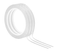 PATIKIL 5/32"(4mm) Whiteboard Tape, 3 Pack Thin Dry Erase Tape 72 Yard(66m) for Graphic Chart Marking DIY Art, White