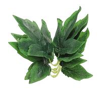 PATIKIL 5.5x5.1 Artificial Green Leaves, 60 Pcs Bulk Greenery Leaves Fake Peony Leaves Fake Leaves for Wedding Bouquets Wreaths Decor