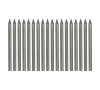 PATIKIL 5.6mm 6B Carpenter Pencil Lead Refills, 18Pcs Break Resistant Solid Dry Pencil Refills for Mechanical Carpenter Construction Art Drafting, Black