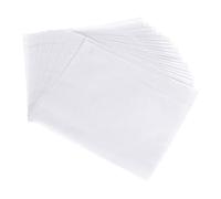 PATIKIL 5.7x7 Clear Packing List Envelope, 100 Pack Plastic Waterproof Self-Adhesive Side Loading Mailing Invoice Label Pouch Sleeves for Transportation, Clear