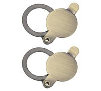 PATIKIL 5/8" Peephole Cover,Door Peephole Protector Privacy Door Viewer Cover for Home Security Apartment Hotel,Bronze 2pcs