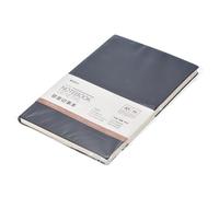 PATIKIL 5.8x8.3 Inch Lined Journal Notebook, A5 192 Pages Classic Soft PU Leather Hardcover Notebook for Writing Work Note Taking Business, Black