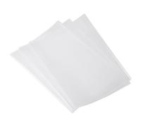 PATIKIL 5.9x8.3 Clear Book Cover, 30 Pcs PP Adjustable Textbook Protector with Adhesive Tape Against Water Oil Dust Scratches for Office Work, Transparent