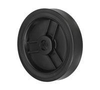 PATIKIL 5" Air Compressor Wheels, Universal Air Compressor Wheel Replacement Parts with 0.65" Dia. Hole for Easy Mobility, Black