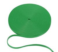 PATIKIL 5 m x 5 mm (L x W) Flat Leather Cord String, Leather Trimming Strips for Various DIY Crafts Pillows Headbands Quilts Purses Clothes, Green