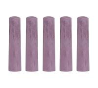 PATIKIL 5 PCS Dustless Chalk, Dark Purple Sidewalk Chalk Large Solid Huge Washable Street Chalks for Outdoor Adults Painting Graffiti Art