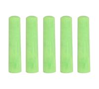 PATIKIL 5 PCS Dustless Chalk, Green Sidewalk Chalk Large Solid Huge Washable Street Chalks for Outdoor Adults Painting Graffiti Art