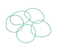 PATIKIL 5 Pcs Fluorine Rubber O-Rings 105mm OD 101mm ID 2mm Width Metric Round Sealing O Ring Seal Gasket for Machinery Industrial Engines Plumbing Faucet Hose Automotive