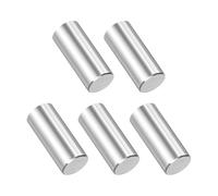 PATIKIL 5 Pcs Marine Grade 316 Stainless Steel Dowel Pins, 12mm x 30mm Round Metal Rods Linear Rail Rod Shaft Solid Bar Stock for Pegs Support Shelves DIY Craft Gear