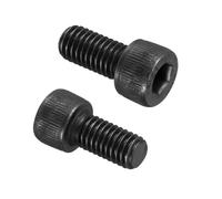 PATIKIL 50 Pcs M8 x 16 mm Hex Socket Head Cap Screws Bolts, 12.9 Grade Carbon Steel Socket Drive Screws, Black Oxide, Full Threads