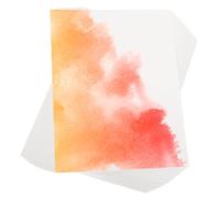 PATIKIL 50 Pcs Pure Cotton Watercolor Paper 140lb/300 GSM Water Coloring Paint Paper for Art Painting Watercolor Drawing Artist, 11x15 Inch