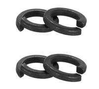 PATIKIL 50 Pcs Split Lock Washer, M12 Spring Lock Washer 304 Stainless Steel Lock Washers Assortment Kit for Screws Bolts, Black