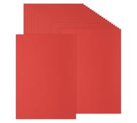 PATIKIL 50 Sheets Colored Cardstock Paper, A4 Size 230GSM Thick Card Stock Printed Colored Paper for DIY Crafts Scrapbooking Card Making Party Decors, Bright Red