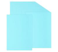 PATIKIL 50 Sheets Colored Cardstock Paper, A4 Size 230GSM Thick Card Stock Printed Colored Paper for DIY Crafts Scrapbooking Card Making Party Decors, Light Blue