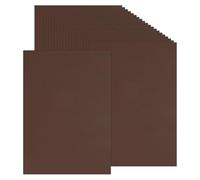 PATIKIL 50 Sheets Colored Cardstock Paper, A4 Size 230GSM Thick Card Stock Printed Colored Paper for DIY Crafts Scrapbooking Card Making Party Decors, Brown