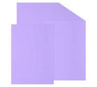 PATIKIL 50 Sheets Colored Cardstock Paper, A4 Size 230GSM Thick Card Stock Printed Colored Paper for DIY Crafts Scrapbooking Card Making Party Decors, Light Purple