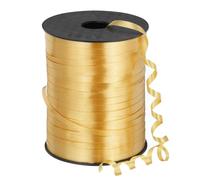PATIKIL 500 Yards Curling Ribbon Crimped Balloon String Metallic 5mm for Party Decoration Gift Wrapping Art Crafts Light Gold