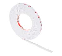 PATIKIL 5000 x 10 x 3mm Double Sided Foam Tape, EVA Multipurpose Self Adhesive Weather Sponge Stripping for Home Decorations, Card Scrapbooking DIY Craft Project, White