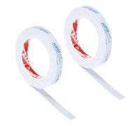PATIKIL 5000 x 15 x 1mm EVA Single Sided Foam Tape, 2Pcs Multipurpose Sealing Strip Foam Waterproof Weather Stripping Foam Sealing Foam Strips with Adhesive for Door, White