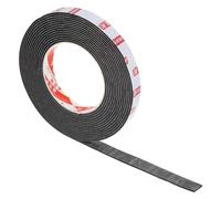 PATIKIL 5000 x 15 x 3mm Double Sided Foam Tape, EVA Multipurpose Self Adhesive Weather Sponge Stripping for Home Decorations, Card Scrapbooking DIY Craft Project, Black