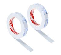 PATIKIL 5000 x 20 x 1mm EVA Single Sided Foam Tape, 2Pcs Multipurpose Sealing Strip Foam Waterproof Weather Stripping Foam Sealing Foam Strips with Adhesive for Door, White
