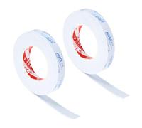 PATIKIL 5000 x 20 x 2mm EVA Single Sided Foam Tape, 2Pcs Multipurpose Sealing Strip Foam Waterproof Weather Stripping Foam Sealing Foam Strips with Adhesive for Door, White