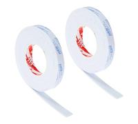 PATIKIL 5000 x 20 x 3mm EVA Single Sided Foam Tape, 2Pcs Multipurpose Sealing Strip Foam Waterproof Weather Stripping Foam Sealing Foam Strips with Adhesive for Door, White