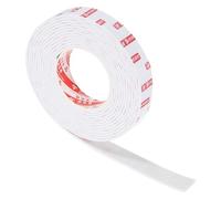 PATIKIL 5000 x 25 x 3mm Double Sided Foam Tape, EVA Multipurpose Self Adhesive Weather Sponge Stripping for Home Decorations, Card Scrapbooking DIY Craft Project, White