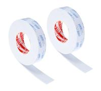 PATIKIL 5000 x 35 x 3mm EVA Single Sided Foam Tape, 2Pcs Multipurpose Sealing Strip Foam Waterproof Weather Stripping Foam Sealing Foam Strips with Adhesive for Door, White