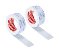 PATIKIL 5000 x 45 x 1mm EVA Single Sided Foam Tape, 2Pcs Multipurpose Sealing Strip Foam Waterproof Weather Stripping Foam Sealing Foam Strips with Adhesive for Door, White