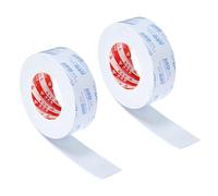 PATIKIL 5000 x 45 x 2mm EVA Single Sided Foam Tape, 2Pcs Multipurpose Sealing Strip Foam Waterproof Weather Stripping Foam Sealing Foam Strips with Adhesive for Door, White