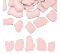 PATIKIL 500g/1.1LB Irregular Ceramics Mosaic Tiles, 0.79"-1.57" Mosaic Stained Tile Broken Porcelain Pieces Stones Bulk for DIY Craft Making Vases Home Decoration, Pink