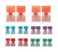 PATIKIL 500PCS Sign Here Tabs, Sign Here Post Flags Stickers Adhesive Arrow Labels Message Date Signature for Documents Office Supplies Notebook Notes,5 Color