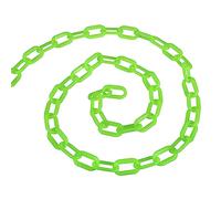 PATIKIL 50ft Plastic Barrier Chain, Safety Barrier Chain Plastic Chain Links Crowd Control Barrier for Fence Gate Garden Construction Driveway Elevator Parking Lot, Green