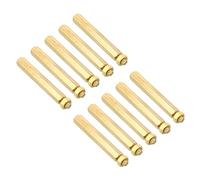 PATIKIL 50mm+6mm M5 Standoff Screws, 20 Pack Brass Hex PCB Standoffs Nuts for Motherboards, Computer Cases, Circuit Boards, Electronics, Gold Tone