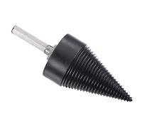 PATIKIL 50mm Firewood Log Splitter Drill Bit, Removable Drill Bits Electric Drills Screw Cone Driver with Hex Shank for Home and Outdoor