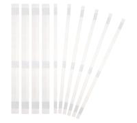 PATIKIL 50Pcs Book Binding Hot Melt Adhesive Glue Strip, 11.2 Inch 9mm Hot Melt Resin Strips for Book Repair Glue Binding Albums Pictures Files
