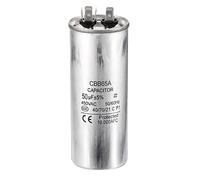 PATIKIL 50uF 50MDF 450V AC Fan Start Capacitor, CBB65 Circular Run Capacitor for AC Motor Run Air Conditioner Cool Heat Pump Condenser Straight