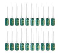 PATIKIL 50V 47uF Electrolytic Capacitors, 20Pcs 6x12mm Aluminum High Frequency Electrolytic Capacitors for TV, LCD Monitor, Refrigerator, Circuit Boards, Green