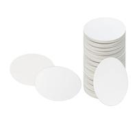 PATIKIL 51mm/2.01" Aluminum Foil Cap Liner, 300 Pack Resistant Tamper Induction Heat Sealer Sealing Liners for PE/HDPE Plastic Bottle Jar Lid