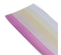PATIKIL 520 Sheets Origami Star Paper Strips, 5 Gradient Pink Yellow White Single-Sided Star Paper Strip Lucky Star Paper for DIY Hand Art Crafts