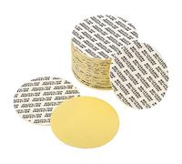 PATIKIL 52mm/2.03inch Foam Lid Liner, 50 Pack PS Foam Resistant Tamper Pressure Sensitive Seal with Dustproof Paper Back for Bottle Cap Liners Seals