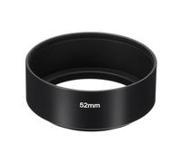 PATIKIL 52mm Lens Hood, Standard Focus Frosted Surface Anti-reflective Inside Hood for Camera Lens, Black for Nikon, for Fujifilm, for Pentax, for Leica