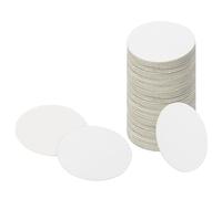 PATIKIL 53mm/2.09" Aluminum Foil Cap Liner, 200 Pack Resistant Tamper Induction Heat Sealer Sealing Liners for Glass Bottle Jar Lid