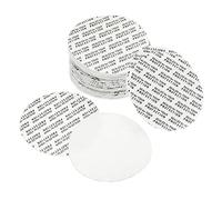 PATIKIL 53mm/2.09" Foam Lid Liner, 100 Pack PS Foam Resistant Tamper Pressure Sensitive Seal for Bottle Cap Liners Seals