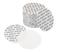 PATIKIL 53mm/2.1inch Pressure Sensitive Seal, 500 Pack Adhesive PS Foam Lid Cap Liners Resistant Tamper for Plastic Glass Jar Bottle Cap Seals