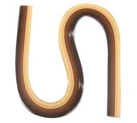 PATIKIL 540 x 10mm Rainbow Quilling Strips Paper,120 Pcs Origami Paper Quilling Strip for Art DIY Hand Craft Christmas, Gradient Brown