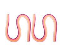 PATIKIL 540 x 10mm Rainbow Quilling Strips Paper,240 Pcs Origami Paper Quilling Strip for Art DIY Hand Craft Christmas, Gradient Pink